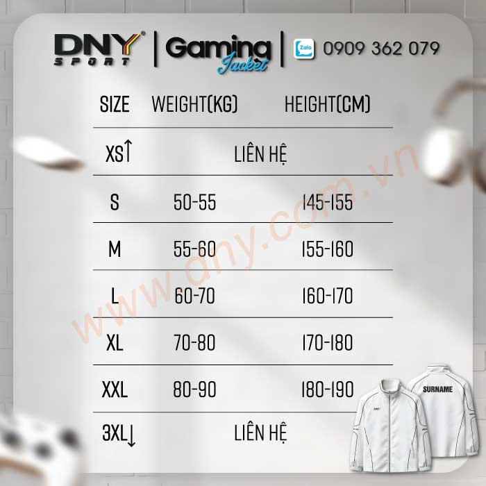 MẪU ÁO KHOÁC MAY THEO YÊU CẦU | DNY-J2508260044